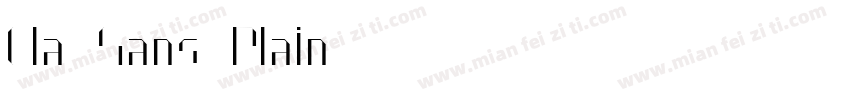 Ela Sans Plain字体转换